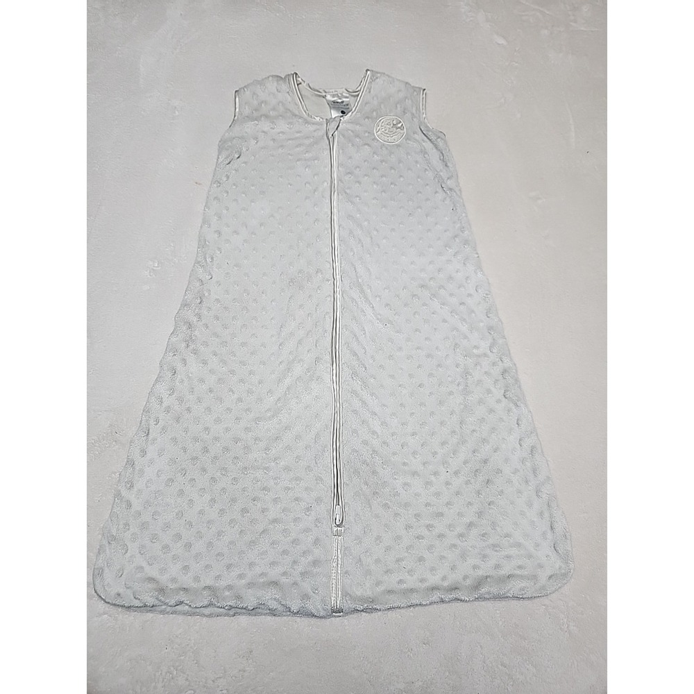 Halo Sleepsack Size Large 12-18 Months Minky Dot Fleece‎ Cream